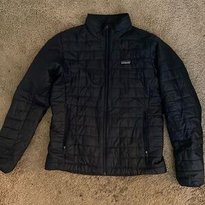 Patagonia Men's Nano Puff® Jacket Classic Navy Size MEDIUM no damage good shape!